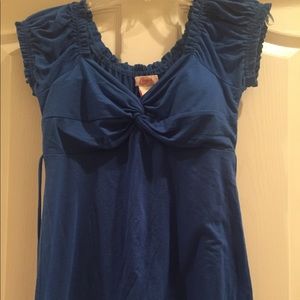 Royal Blue Candie's Top